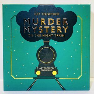 NEW in BOX Talking Tables - Host Your Own Murder Mystery On The Night Train